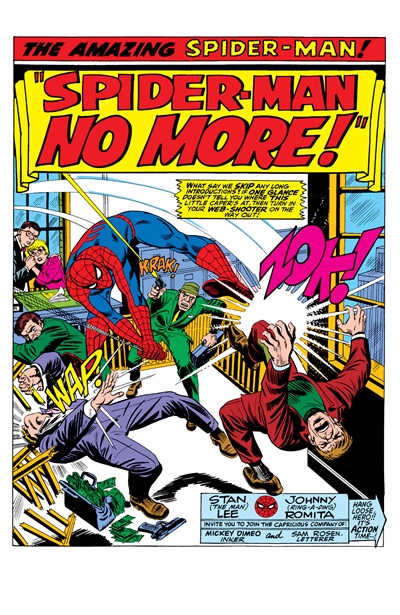 Page #1 from Amazing Spider-Man, The (1963 series) #50