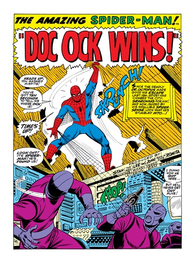 Page #1 from Amazing Spider-Man, The (1963 series) #55