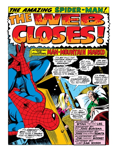 Page #1 from Amazing Spider-Man, The (1963 series) #73