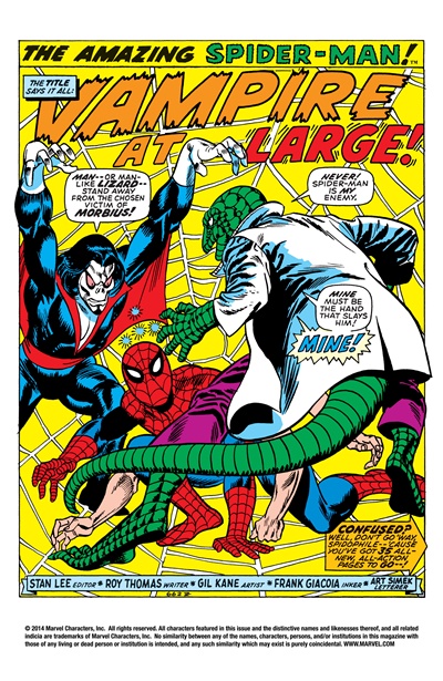 Page #1 from Amazing Spider-Man, The (1963 series) #102
