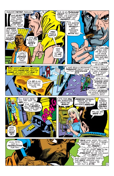 Page #6 from Amazing Spider-Man, The (1963 series) #103