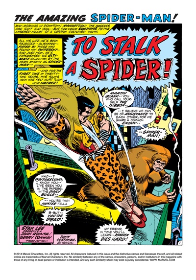 Page #1 from Amazing Spider-Man, The (1963 series) #111