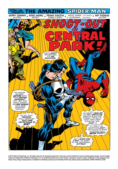 Page #1 from Amazing Spider-Man, The (1963 series) #135