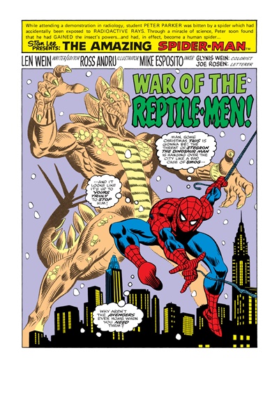 Page #1 from Amazing Spider-Man, The (1963 series) #166
