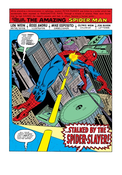 Page #1 from Amazing Spider-Man, The (1963 series) #167