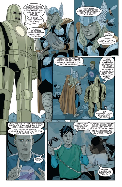 Page #5 from Avengers: The Origin (2010 series) #2