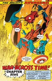 Page #1 from Avengers: War Across Time (2023 series) #5