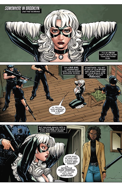 Page #1 from Black Cat (2025 series) #5