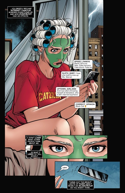 Page #2 from Black Cat (2025 series) #7