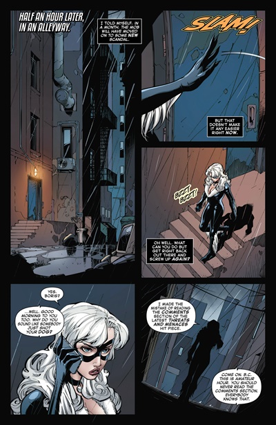 Page #3 from Black Cat (2025 series) #7