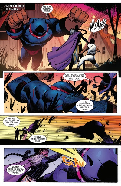 Page #5 from Black Panther: Intergalactic (2026 series) #3