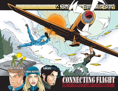 Page #2 from Before the Fantastic Four: Ben Grimm and Logan (2000 series) #3