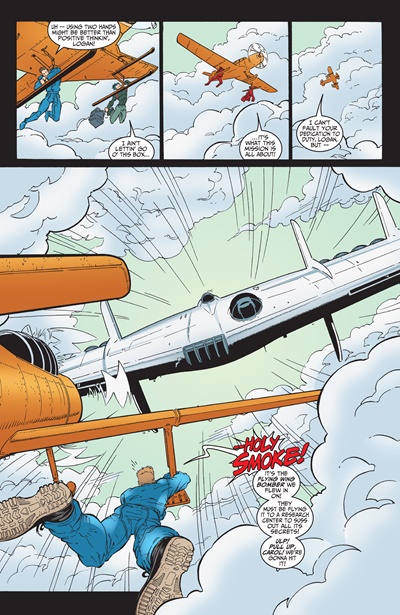 Page #3 from Before the Fantastic Four: Ben Grimm and Logan (2000 series) #3