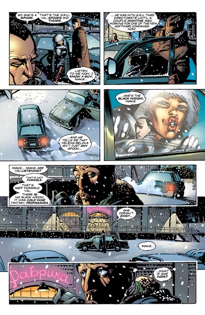 Page #3 from Black Widow: Pale Little Spider (2002 series) #2