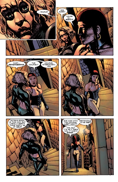 Page #3 from Black Widow: Pale Little Spider (2002 series) #3