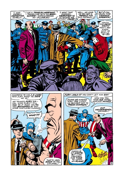 Page #3 from Captain America (1968 series) #101