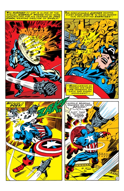 Page #2 from Captain America (1968 series) #108
