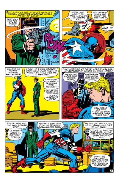 Page #3 from Captain America (1968 series) #108