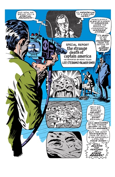 Page #1 from Captain America (1968 series) #113