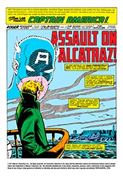 Page #1from Captain America (1968 series) #230