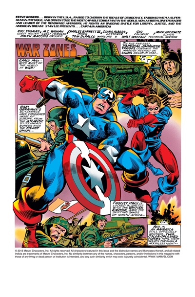 Page #1 from Captain America (1968 series) #423