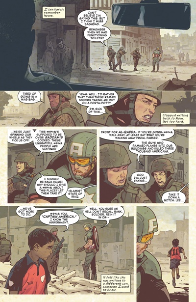 Page #1 from Captain America (2025 series) #3