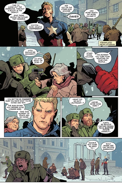 Page #2 from Captain America (2025 series) #5