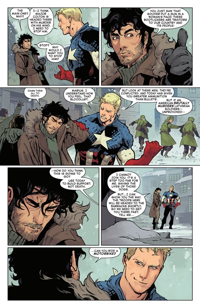 Page #3 from Captain America (2025 series) #5