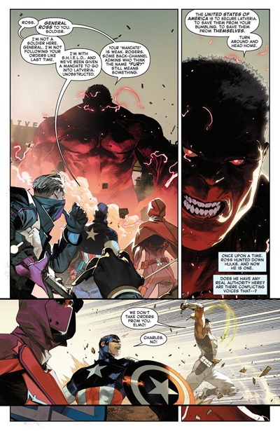 Page #1 from Captain America (2025 series) #7