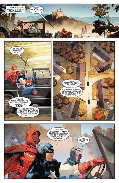 Page #5 from Captain America (2025 series) #7