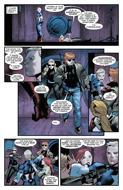 Page #6 from Captain America (2025 series) #8