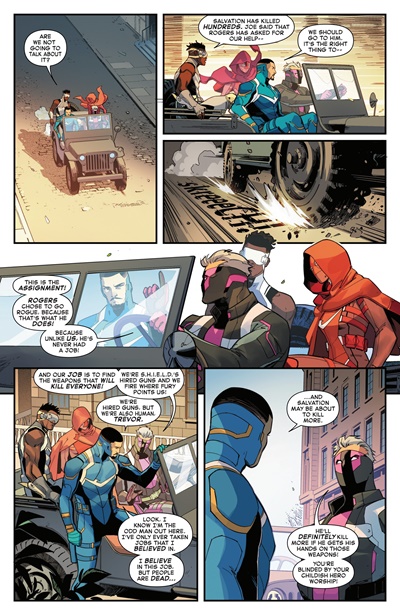 Page #6 from Captain America (2025 series) #9