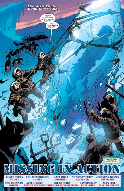 Page #1 from Captain America Corps (2011 series) #1