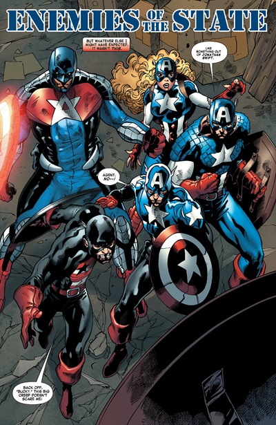 Page #3 from Captain America Corps (2011 series) #2