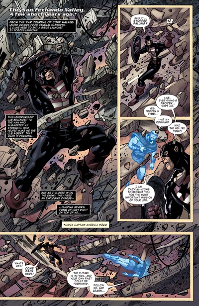 Page #1 from Captain America Corps (2011 series) #3