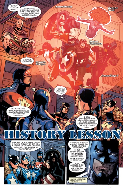 Page #3 from Captain America Corps (2011 series) #3