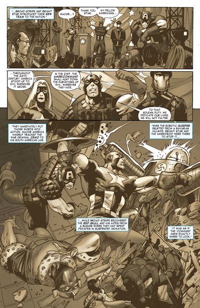 Page #6 from Captain America Corps (2011 series) #3