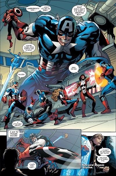 Page #5 from Captain America Corps (2011 series) #5