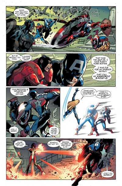 Page #6 from Captain America Corps (2011 series) #5
