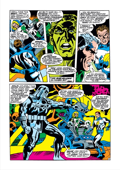 Page #2 from Captain Marvel (1968 series) #7