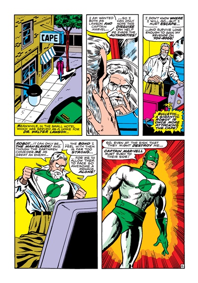 Page #5 from Captain Marvel (1968 series) #13