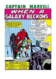 Page #1from Captain Marvel (1968 series) #14