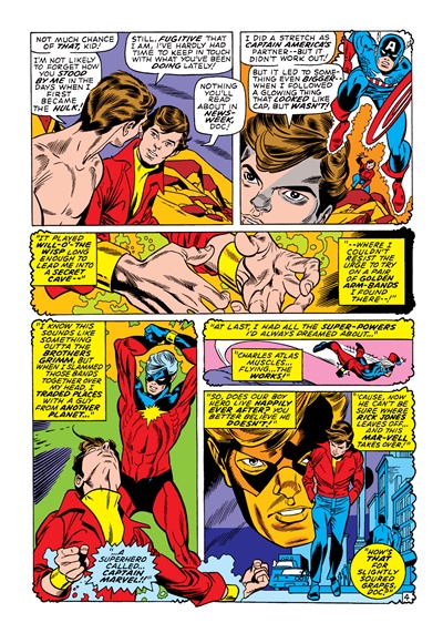 Page #4 from Captain Marvel (1968 series) #21
