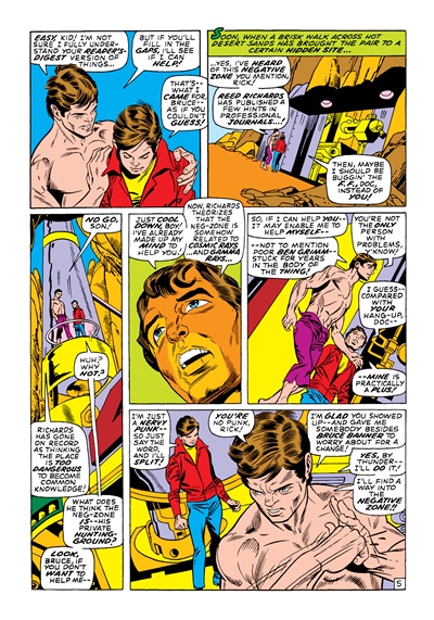 Page #5 from Captain Marvel (1968 series) #21