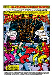 Page #1from Captain Marvel (1968 series) #32