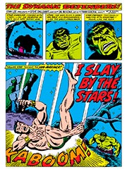 Page #1from Defenders, The (1972 series) #1