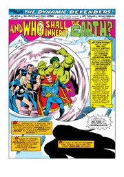 Page #1from Defenders, The (1972 series) #14