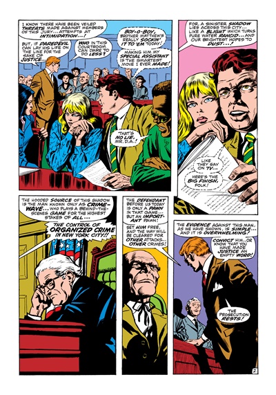 Page #2 from Daredevil (1964 series) #58