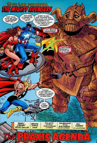 Page #3 from Domination Factor: Avengers (1999 series) #1