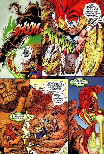 Page #5 from Domination Factor: Avengers (1999 series) #1